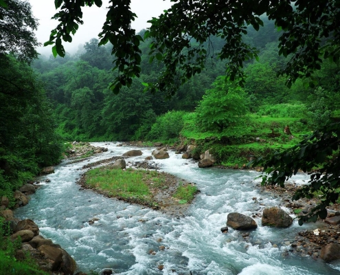 هچیرود؛ شهری سرسبز در نزدیکی چالوس و نمکآبرود