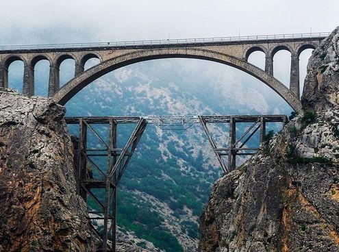 پل ورسک؛ شاهکار مهندسی در قلب سوادکوه