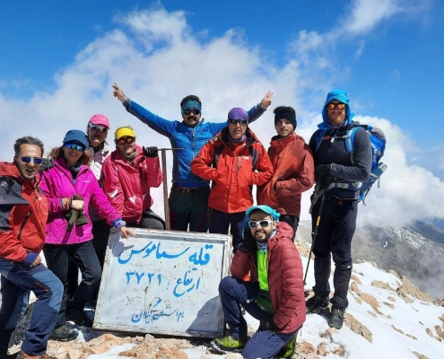 قله سماموس؛ بلندترین قله غرب مازندران