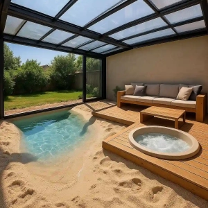 استخر ساحلی چه تفاوتی با سایر مدل‌های استخر دارد؟